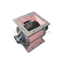 Customized square-mouth unloader discharger airlock rotary valve
